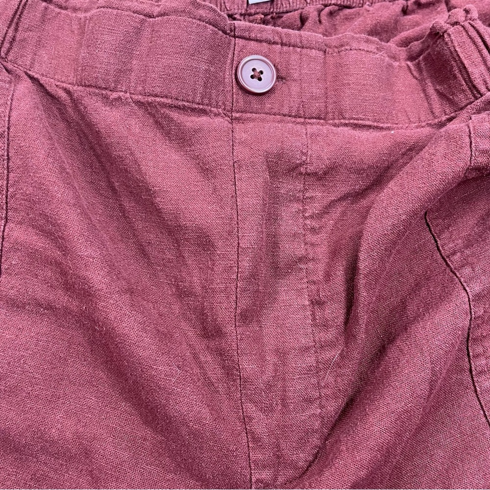 Two Pack Loft Linen Blend Shorts - Picture 4 of 12